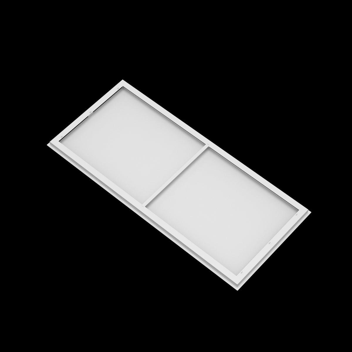 23x52 ceiling vent cover, back view