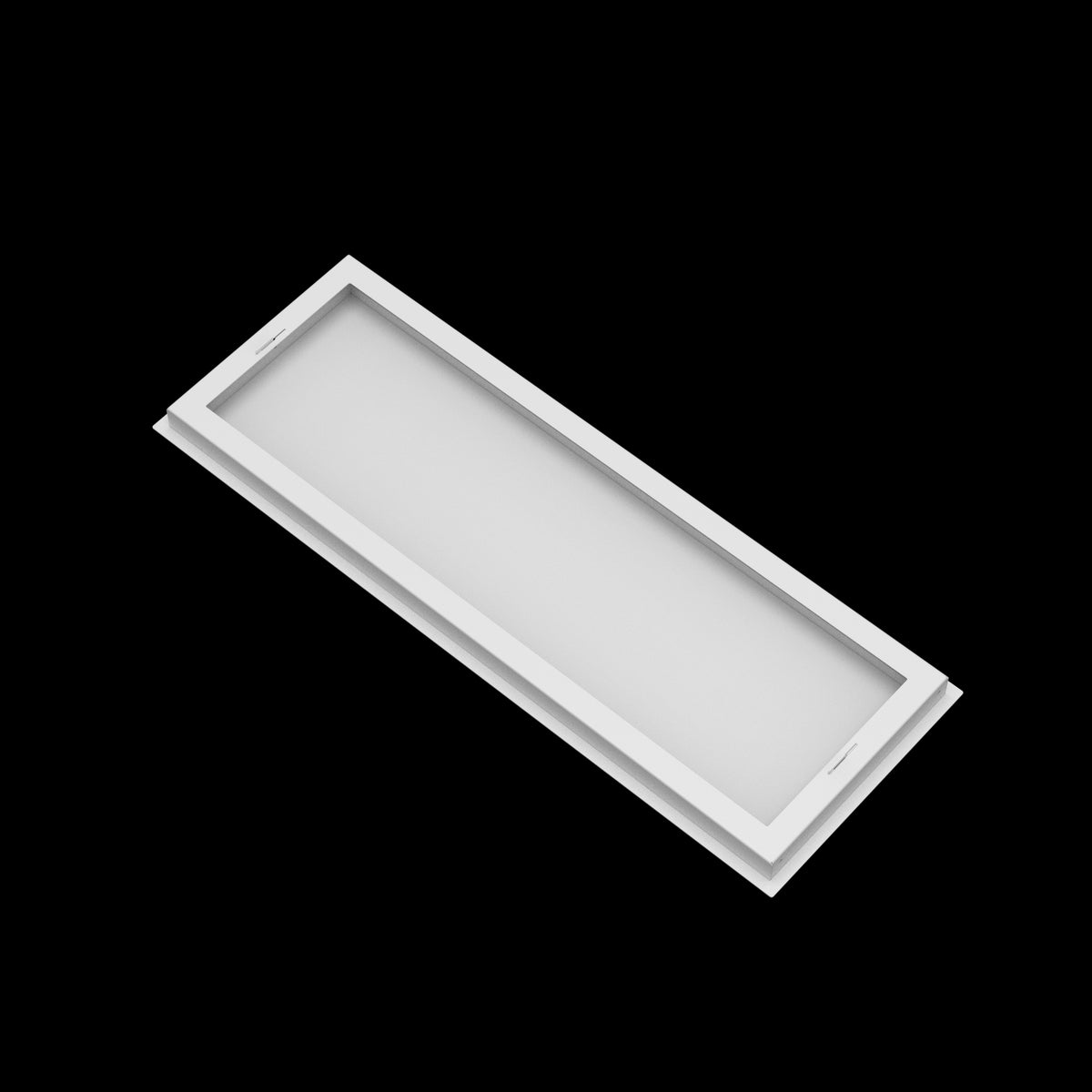 11x32 wall vent cover, back view
