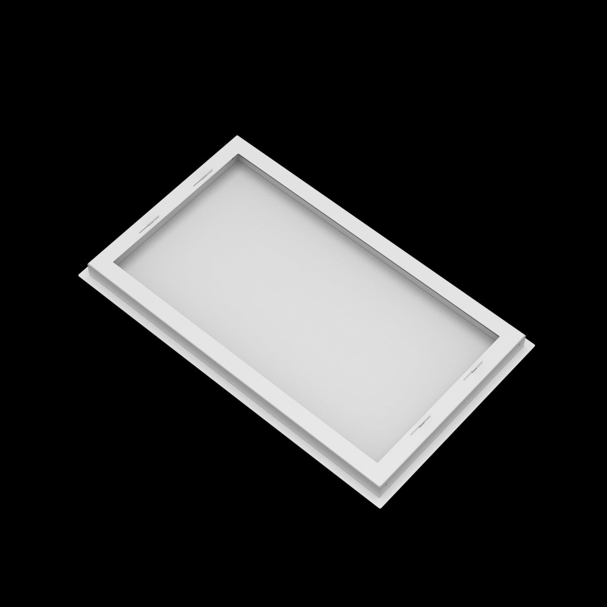 14x24 wall vent cover, back view