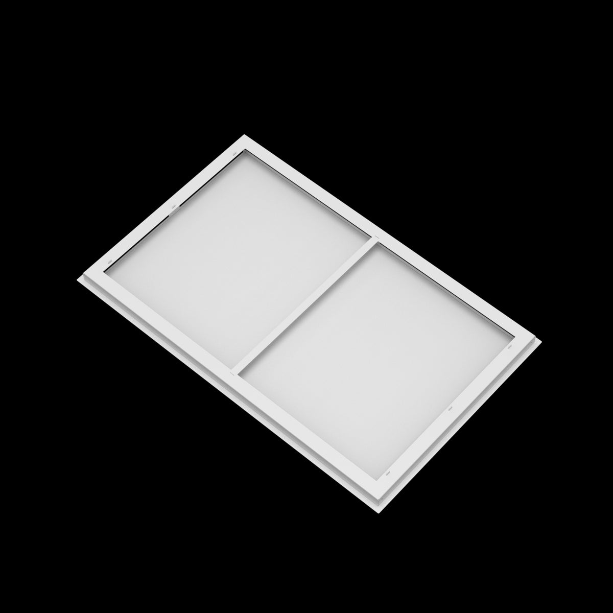 23x37 ceiling vent cover, back view