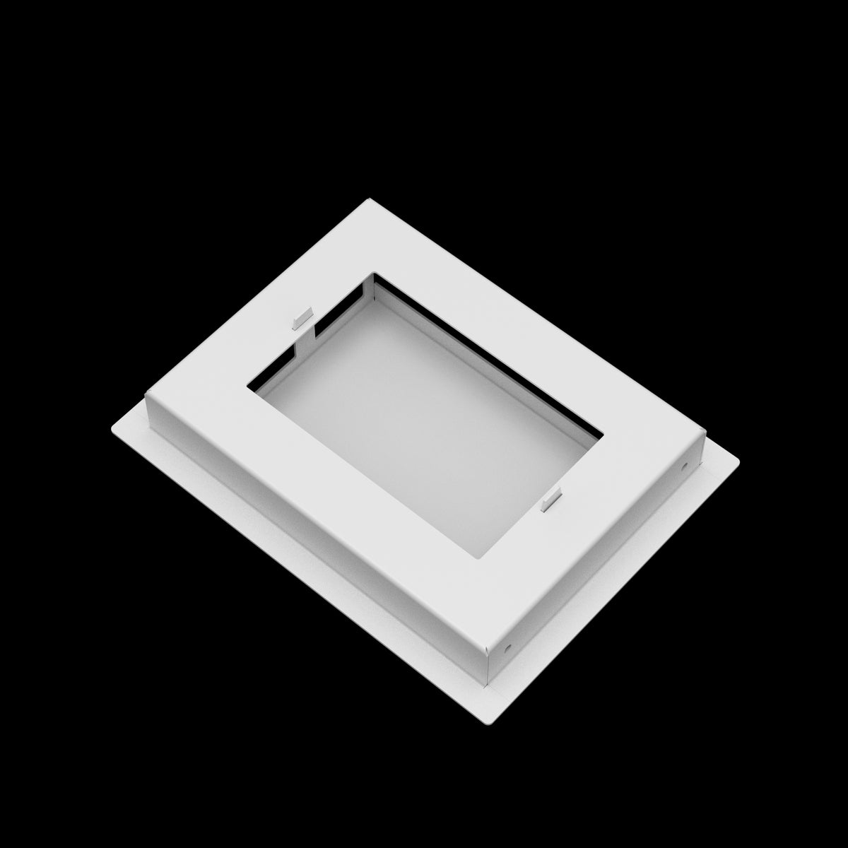 6x8 ceiling vent cover, back view
