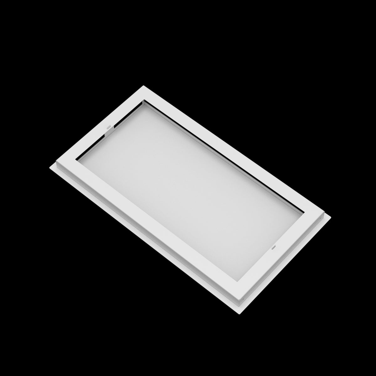 12x22 ceiling vent cover, back view