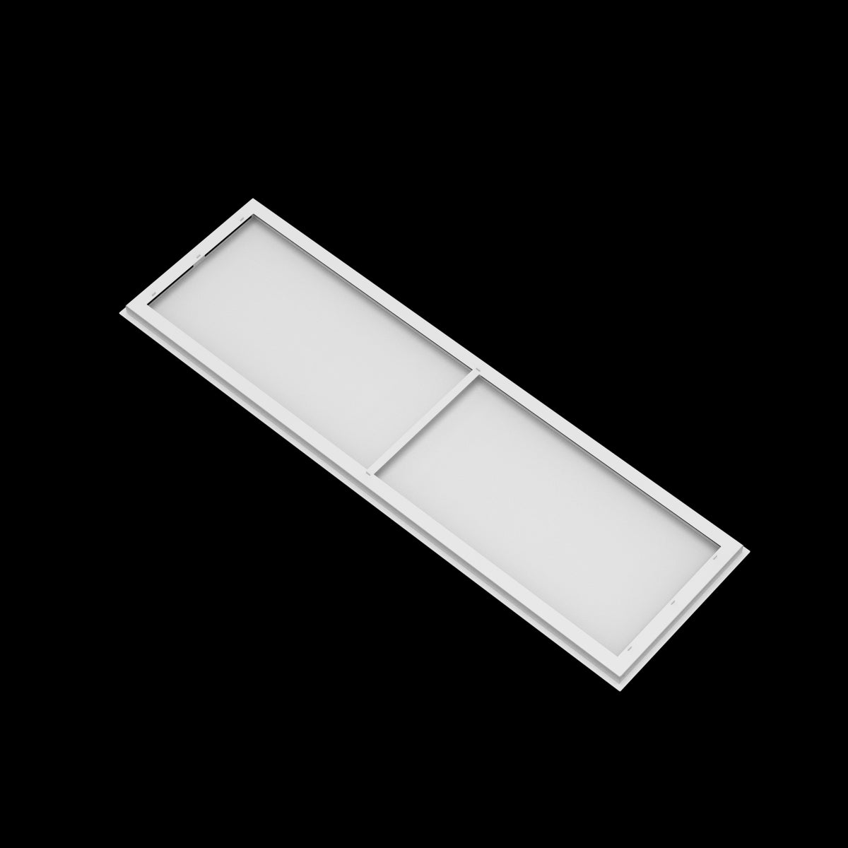 17x58 ceiling vent cover, back view