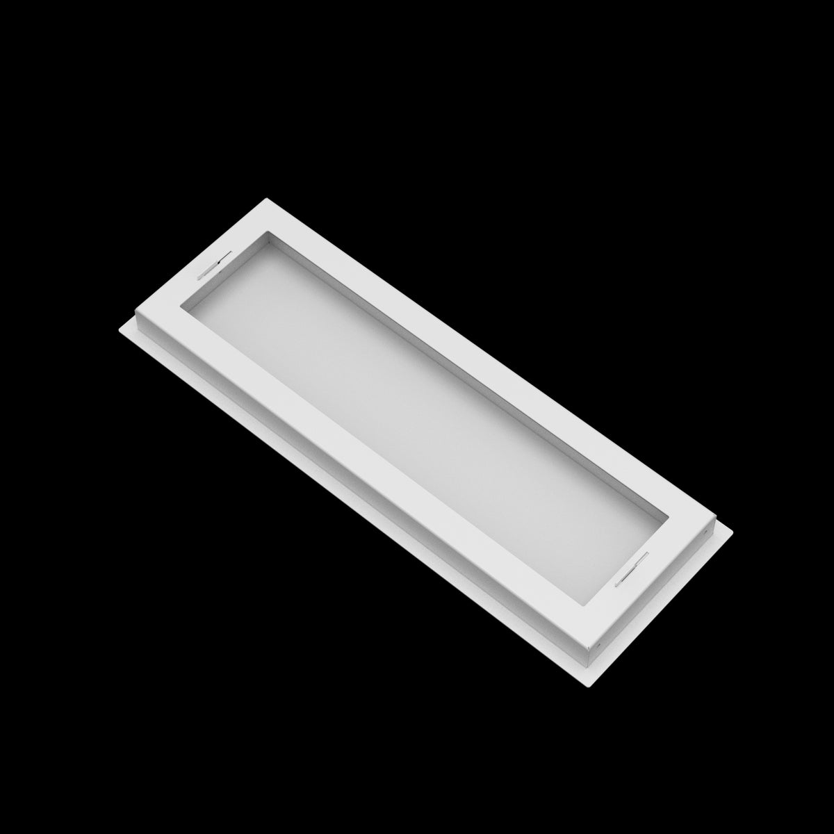 7x21 wall vent cover, back view