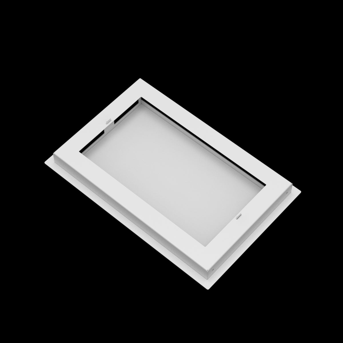9x14 ceiling vent cover, back view