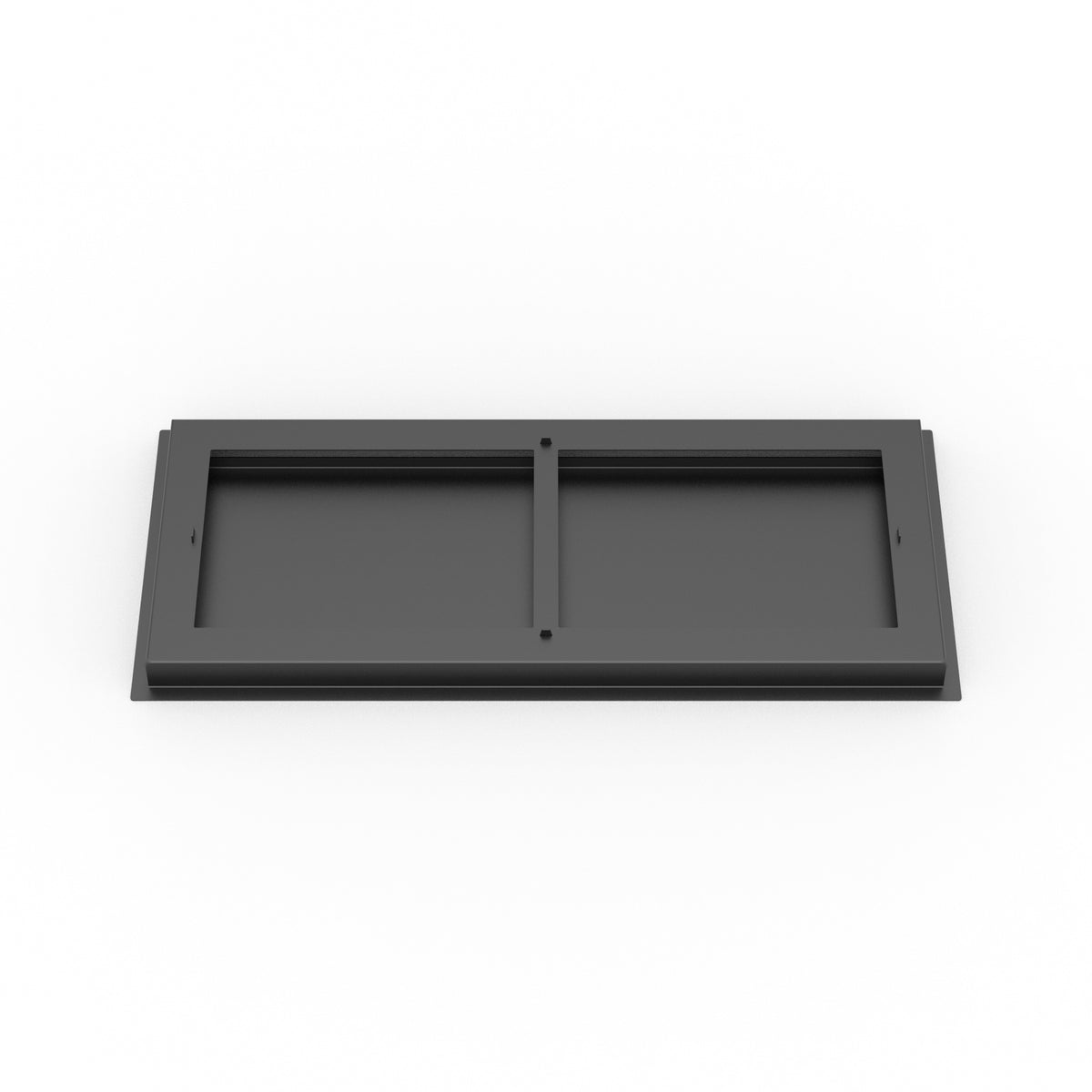 10x24 ZenFlow floor register, back view