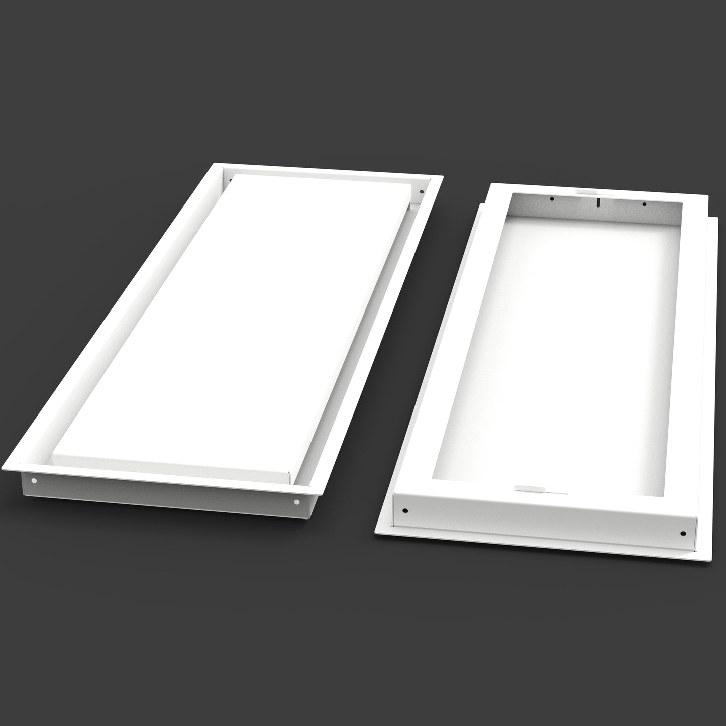 10x22.5 - Wall Vent - Modern Vent Cover - TRM Metal