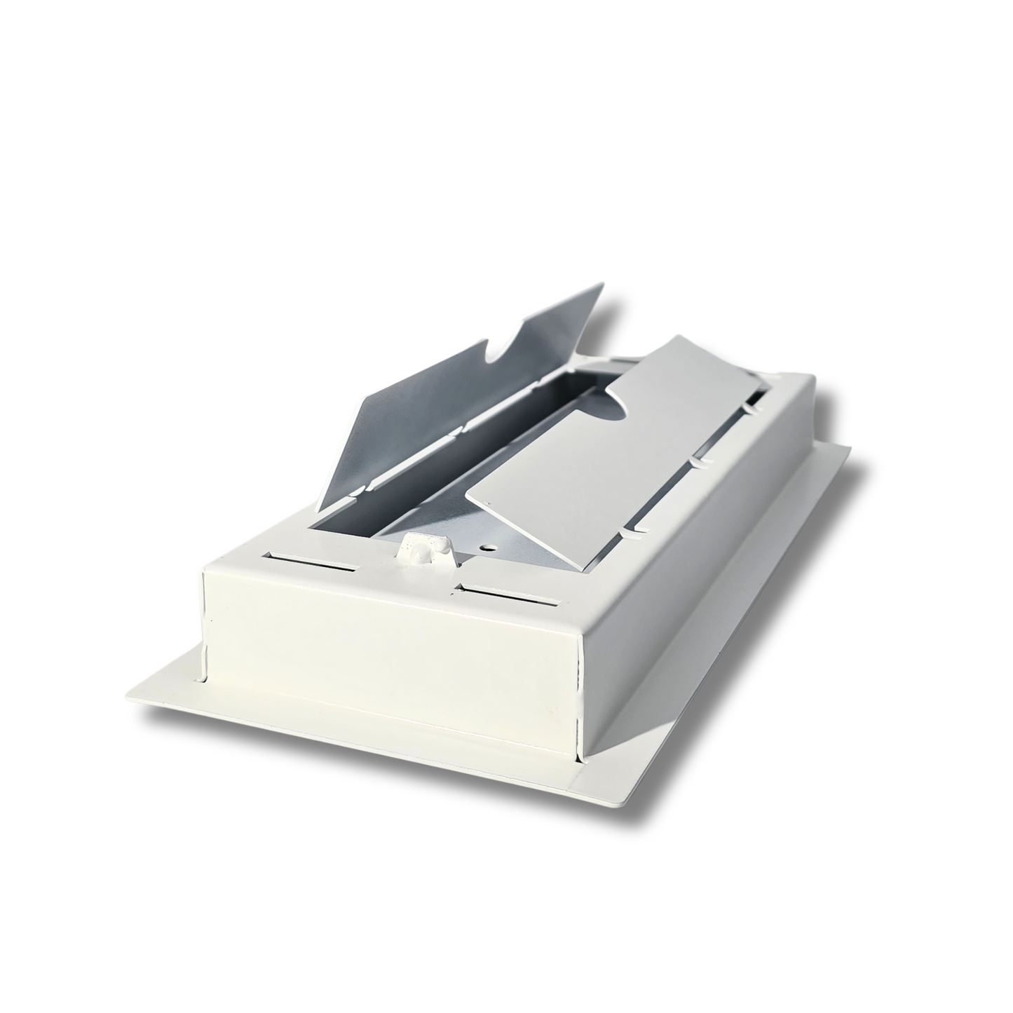 4x10 Classic Drop-in Air Vent, Flush Floor-Matching, All Metal, Floor Vent Cover (10x4)
