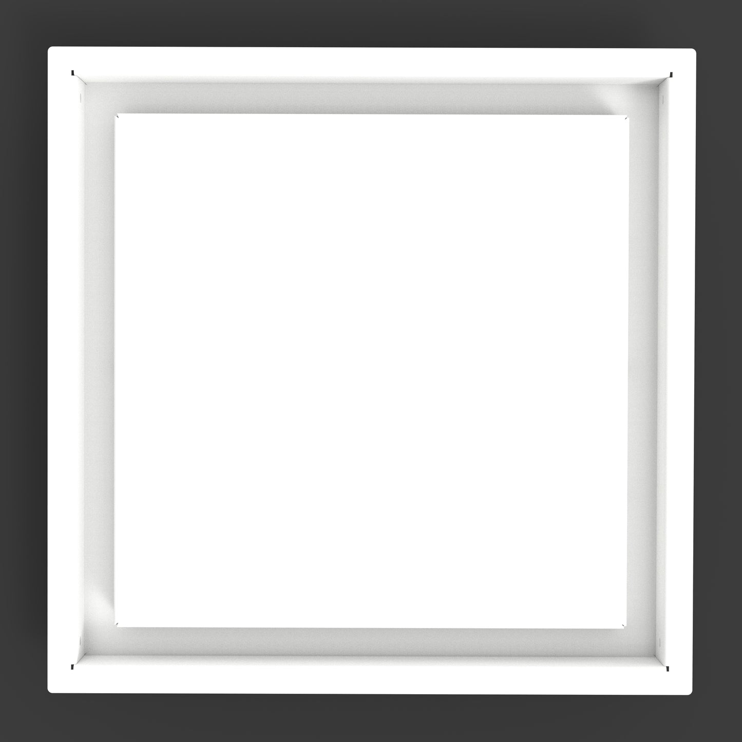 16x16- Wall Vent - Modern Vent Cover - TRM Metal