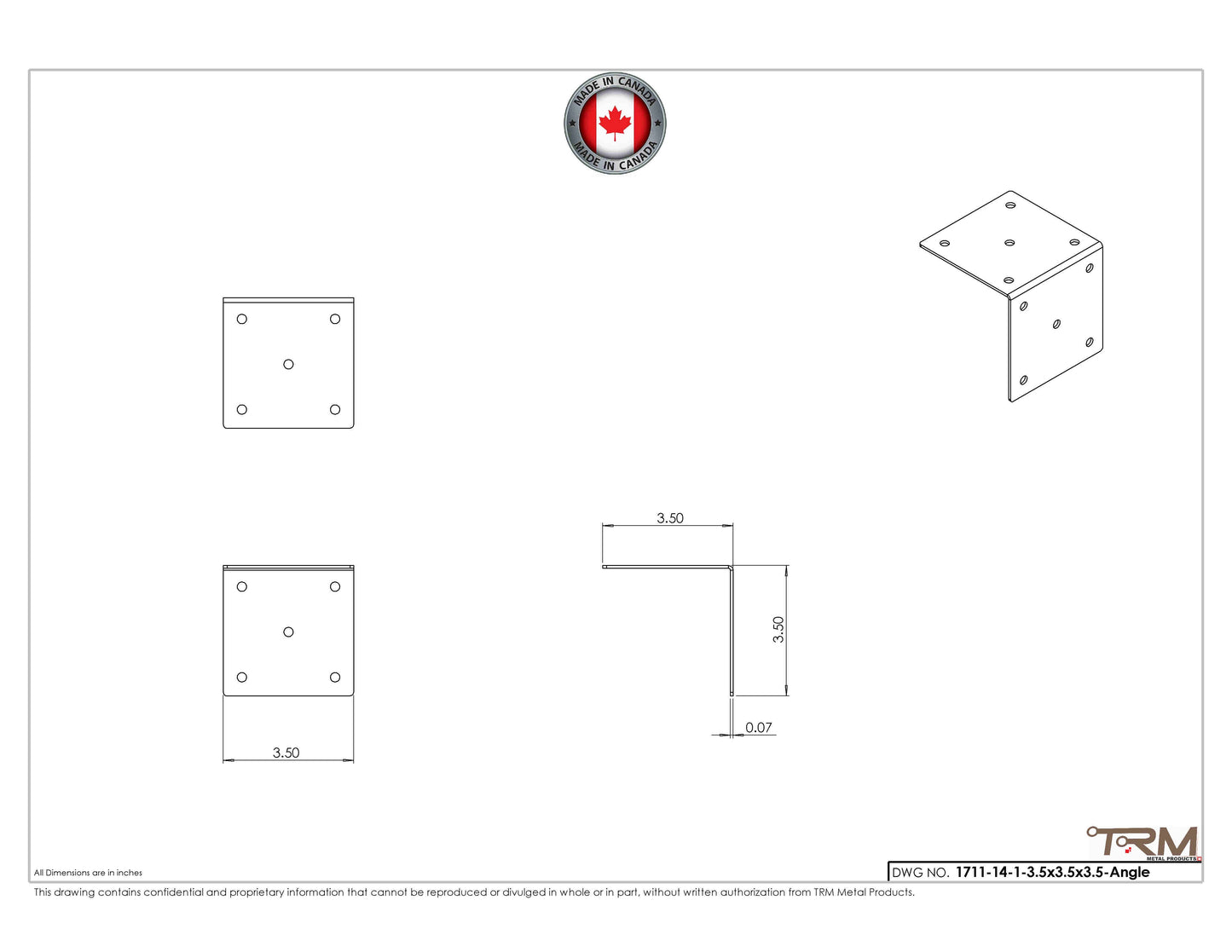 AngleLock-3.5 (For use with 4x lumber)
