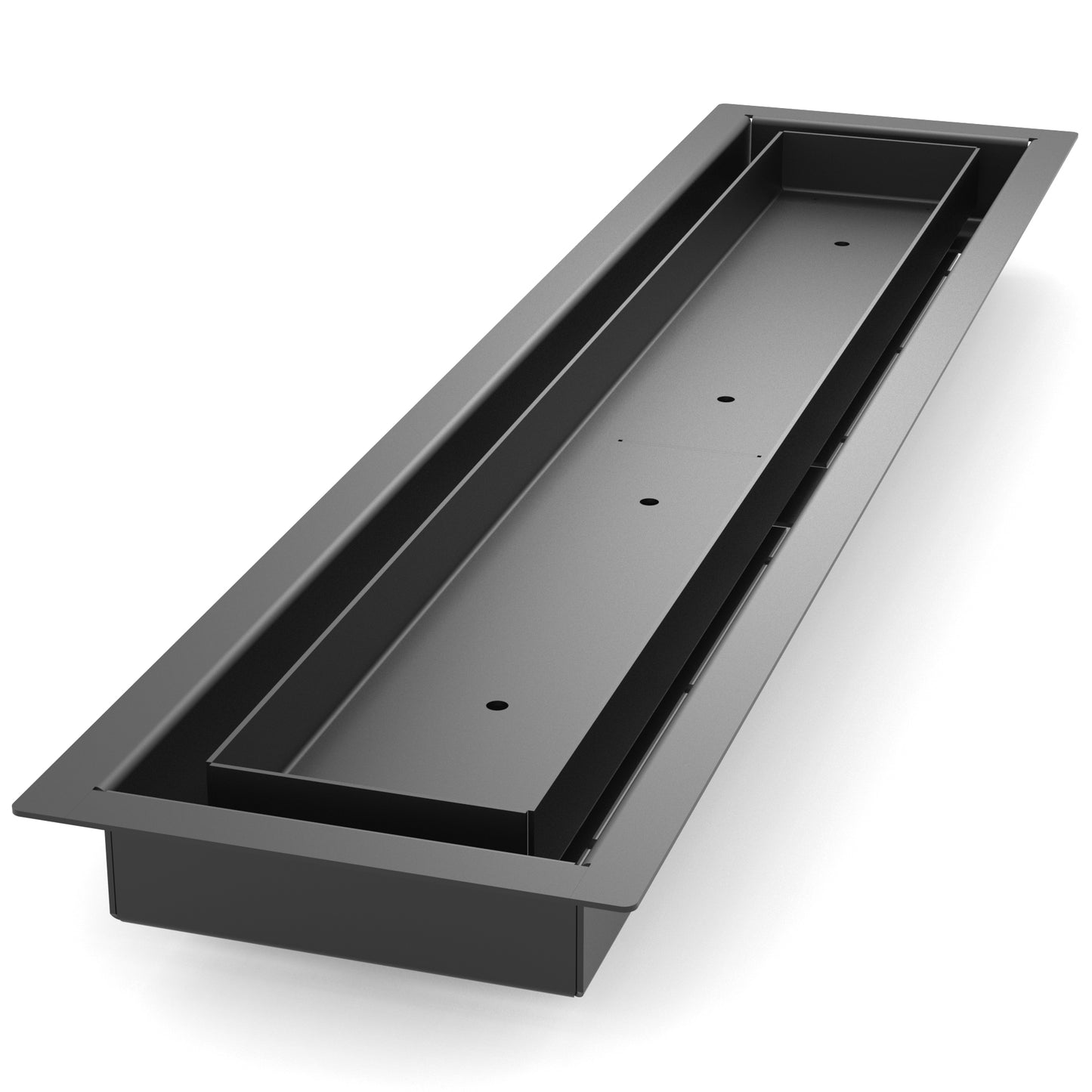 4x20 Classic Drop-in Air Vent, Flush Floor-Matching, All Metal, Floor Vent Cover (20x3)