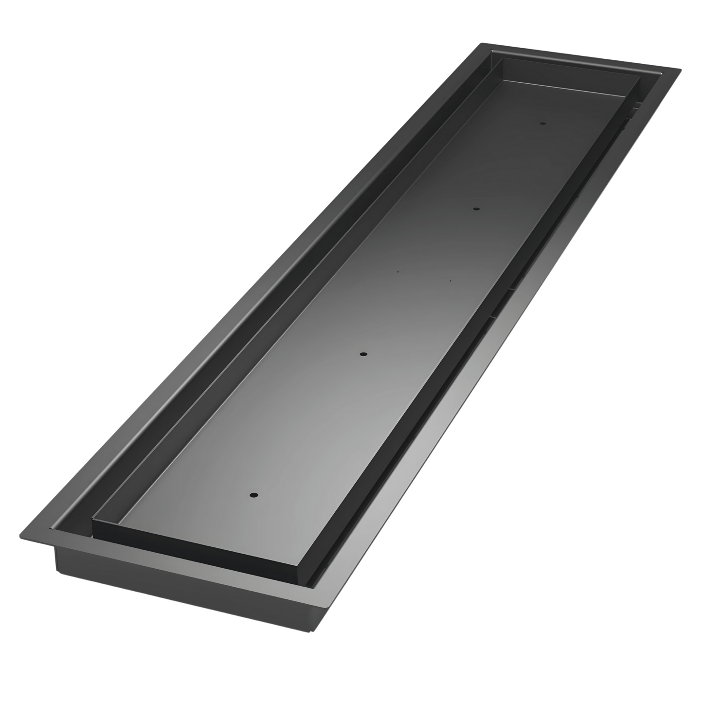 6x30 Classic Drop-in Air Vent, Flush Floor-Matching, All Metal, Floor Vent Cover (30x6)