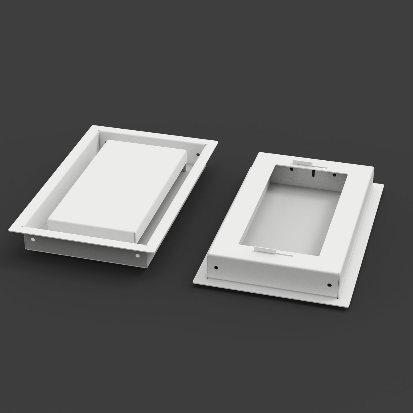 8x10 - Wall Vent - Modern Vent Cover - TRM Metal