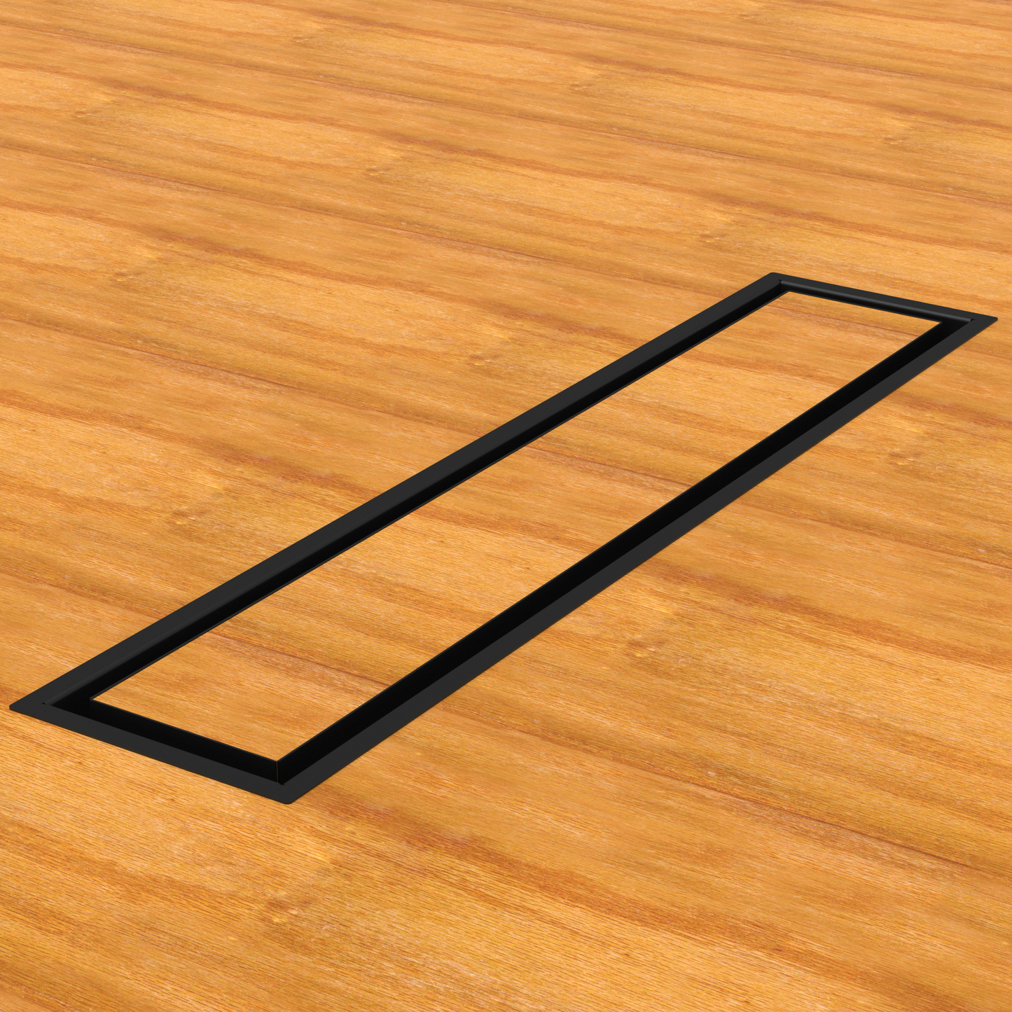 6x30 Classic Drop-in Air Vent, Flush Floor-Matching, All Metal, Floor Vent Cover (30x6)