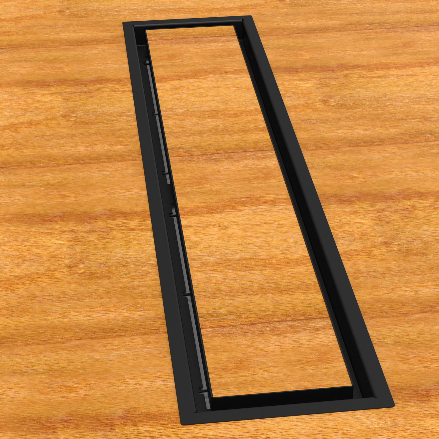 10x30 Classic Drop-in Air Vent, Flush Floor-Matching, All Metal, Floor Vent Cover (30x10)
