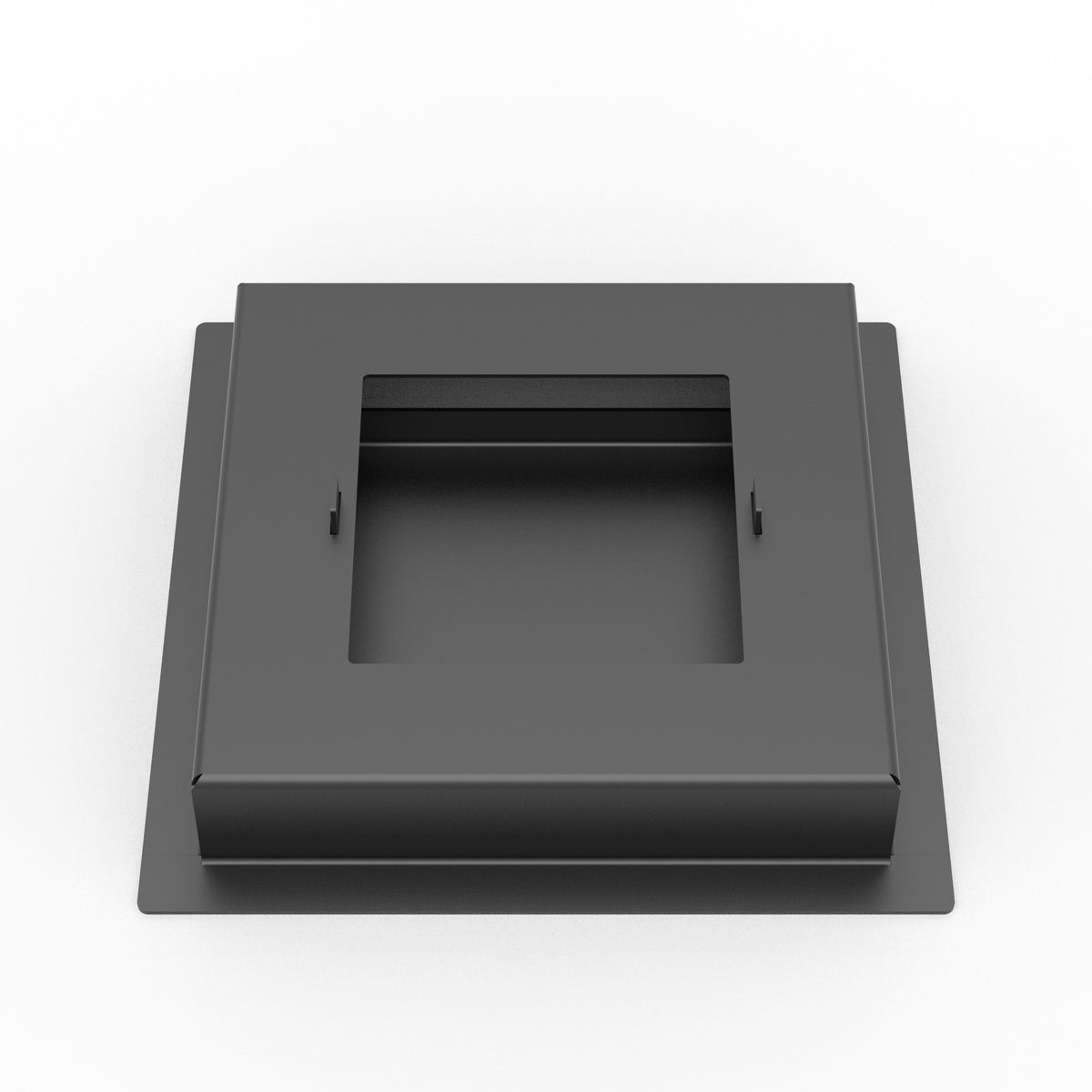 6x6 ZenFlow floor register, back view