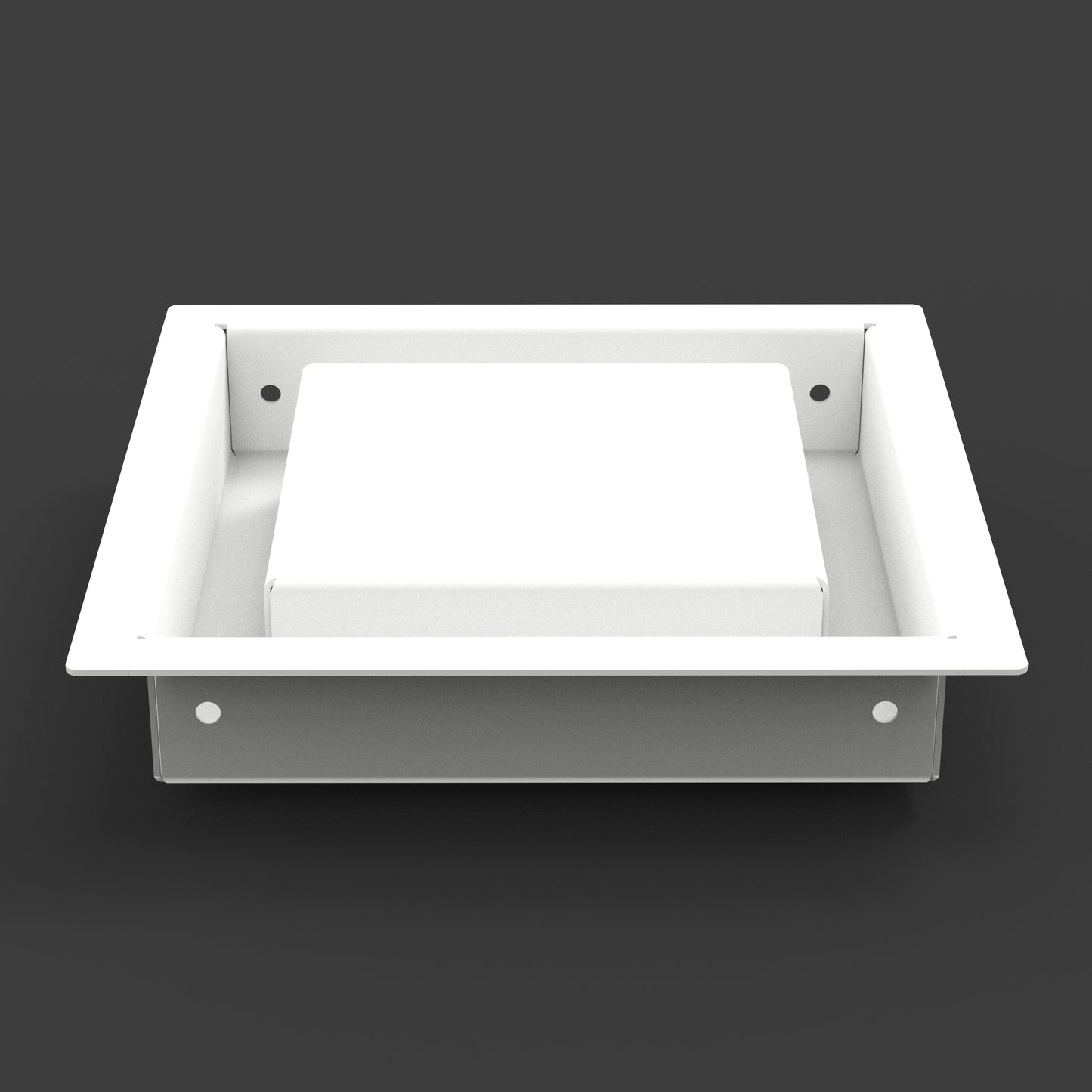 6x6 - Wall Vent - Modern Vent Cover - TRM Metal