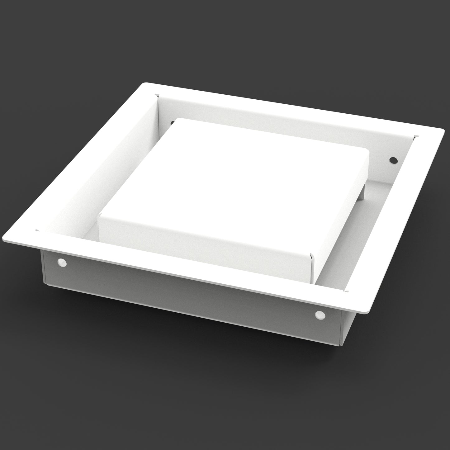 6x6 - Wall Vent - Modern Vent Cover - TRM Metal