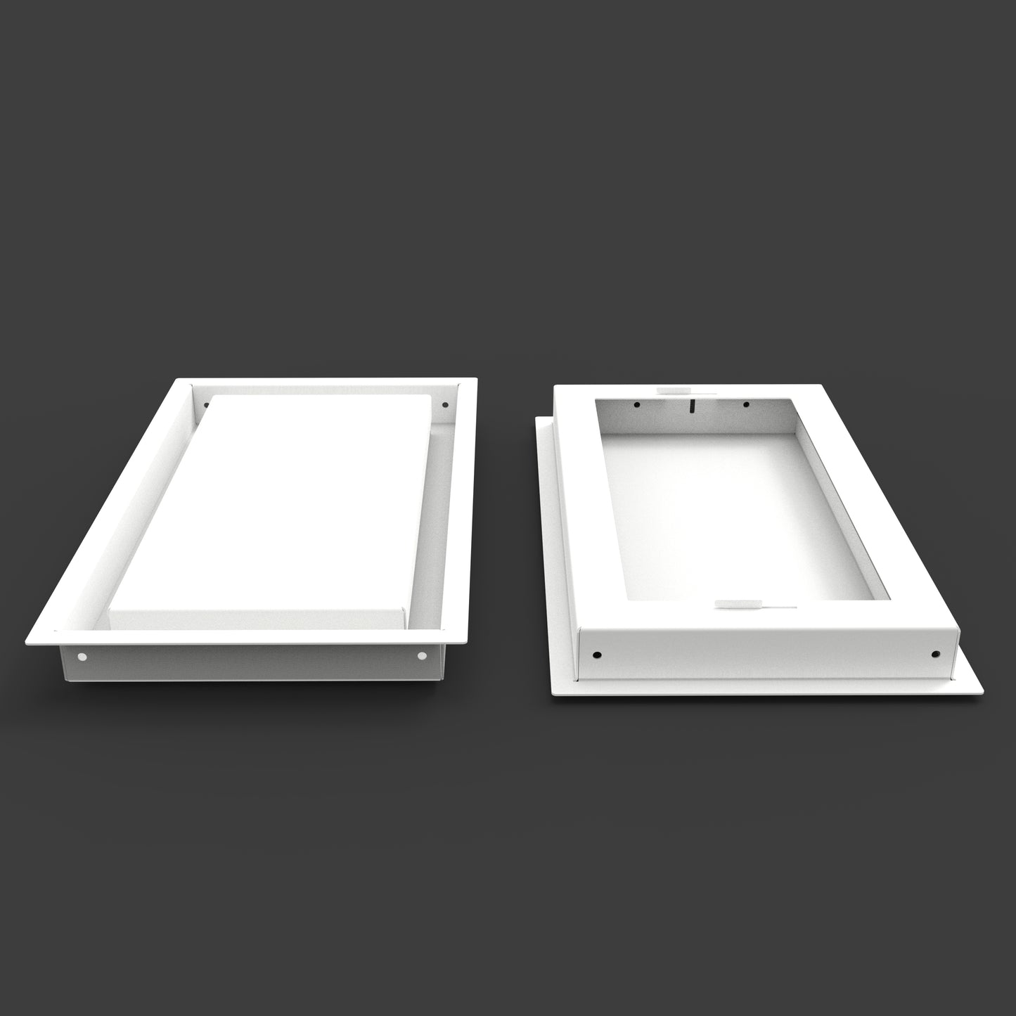10x14- Wall Vent - Modern Vent Cover - TRM Metal