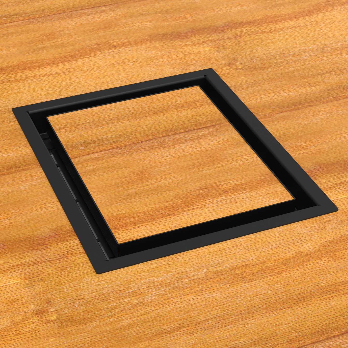 6x12 Classic Drop-in Air Vent, Flush Floor-Matching, All Metal, Floor Vent Cover (12x6)