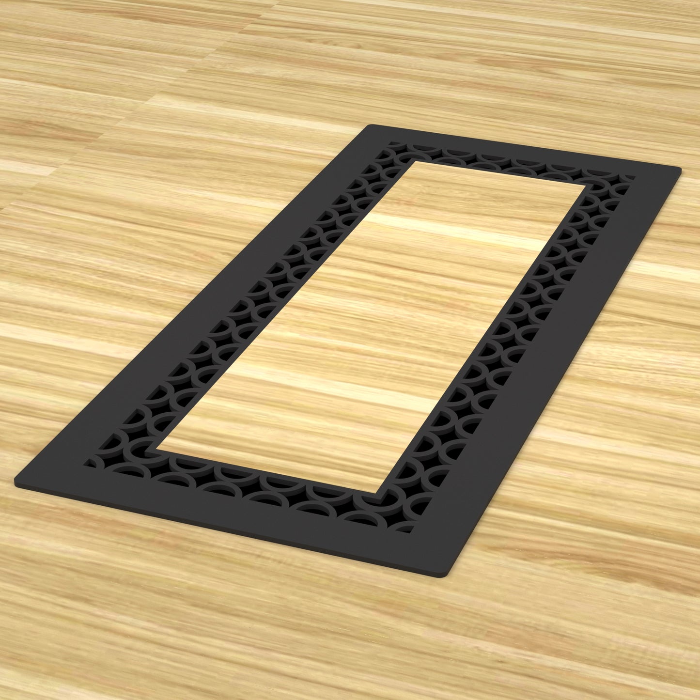 4x10 - CycloVent - Designer-Pattern-Floor Matching Air Register Covers
