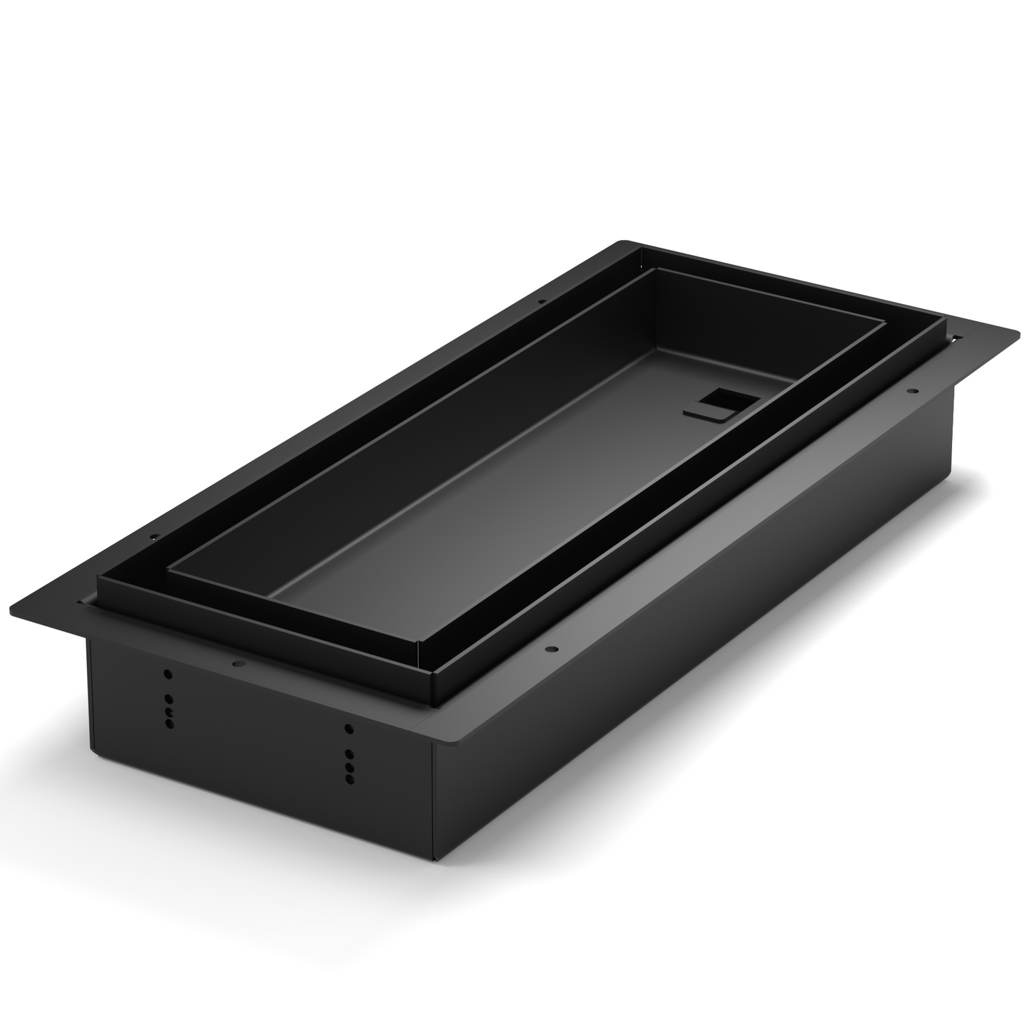 Undermount Air Vent, Floor-Matching, All Metal, Flush Floor Vent Cover