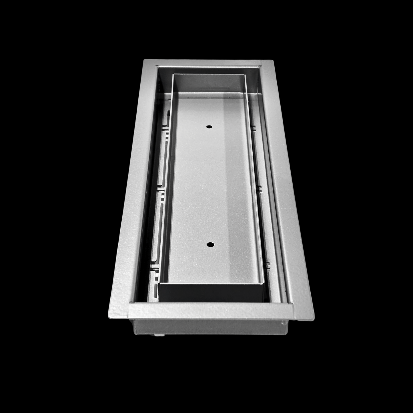 4x12 Classic Drop-in Air Vent, Flush Floor-Matching, All Metal, Floor Vent Cover (12x4)