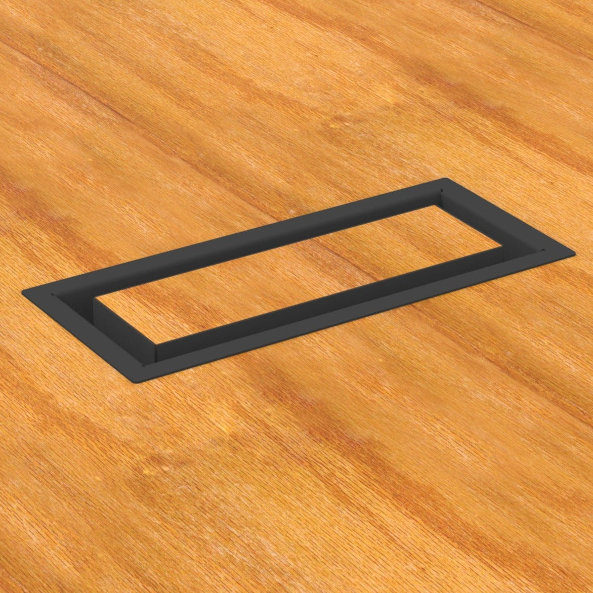 4x9 - Breeze Model - Drop-in Air Vent, Floor-Matching, All Metal, Air Vent Cover