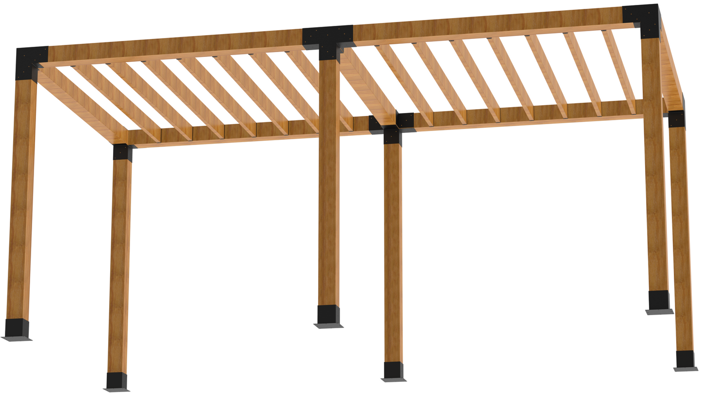 X Tender Kit with Rafter Brackets - 6x6
