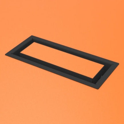 4x12 (12x4) - Breeze Model - Drop-in Air Vent, Floor-Matching, All Metal, Air Vent Cover