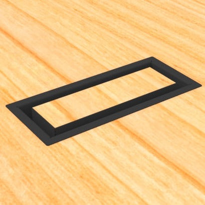 4x12 (12x4) - Breeze Model - Drop-in Air Vent, Floor-Matching, All Metal, Air Vent Cover
