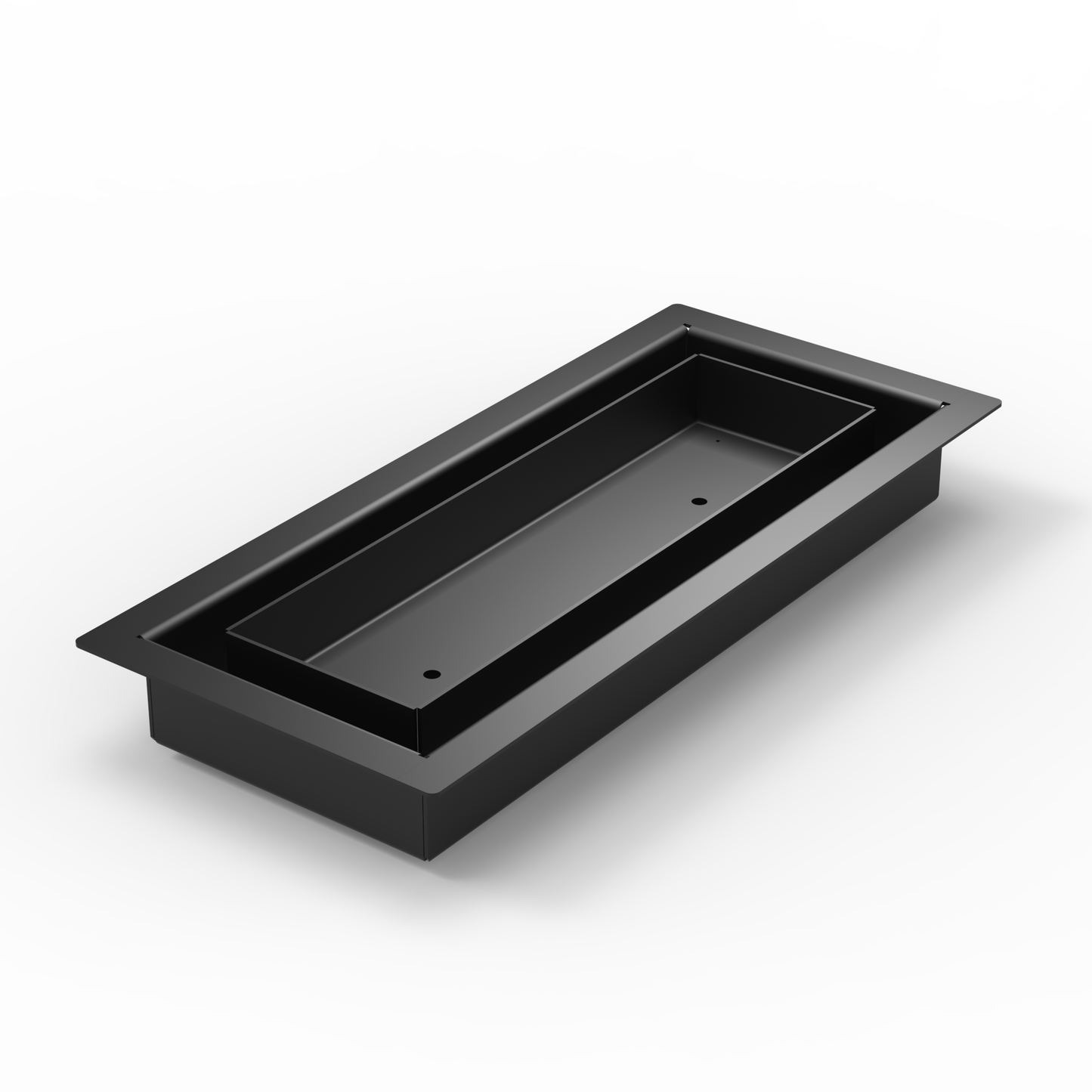 3x12 Classic Drop-in Air Vent, Flush Floor-Matching, All Metal, Floor Vent Cover (12x3)
