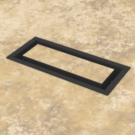 4x9 - Breeze Model - Drop-in Air Vent, Floor-Matching, All Metal, Air Vent Cover