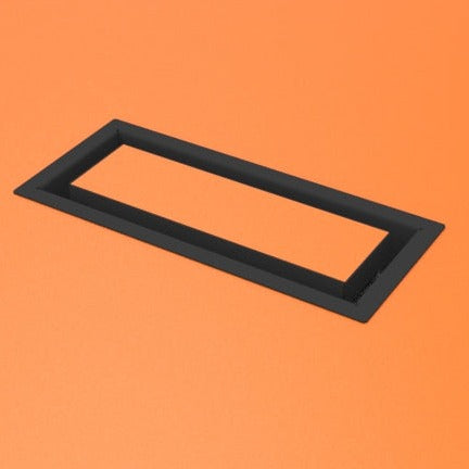 3x12 Classic Drop-in Air Vent, Flush Floor-Matching, All Metal, Floor Vent Cover (12x3)