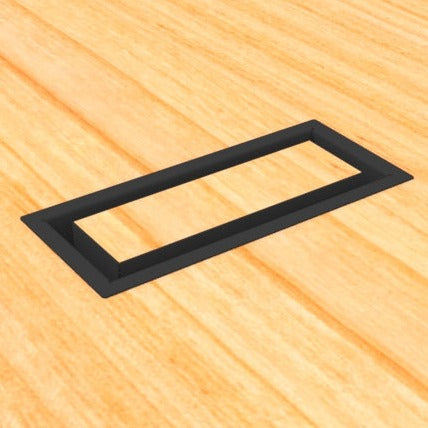 3x12 Classic Drop-in Air Vent, Flush Floor-Matching, All Metal, Floor Vent Cover (12x3)