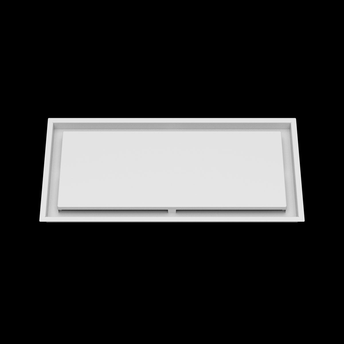 11x24 ceiling vent cover, front view