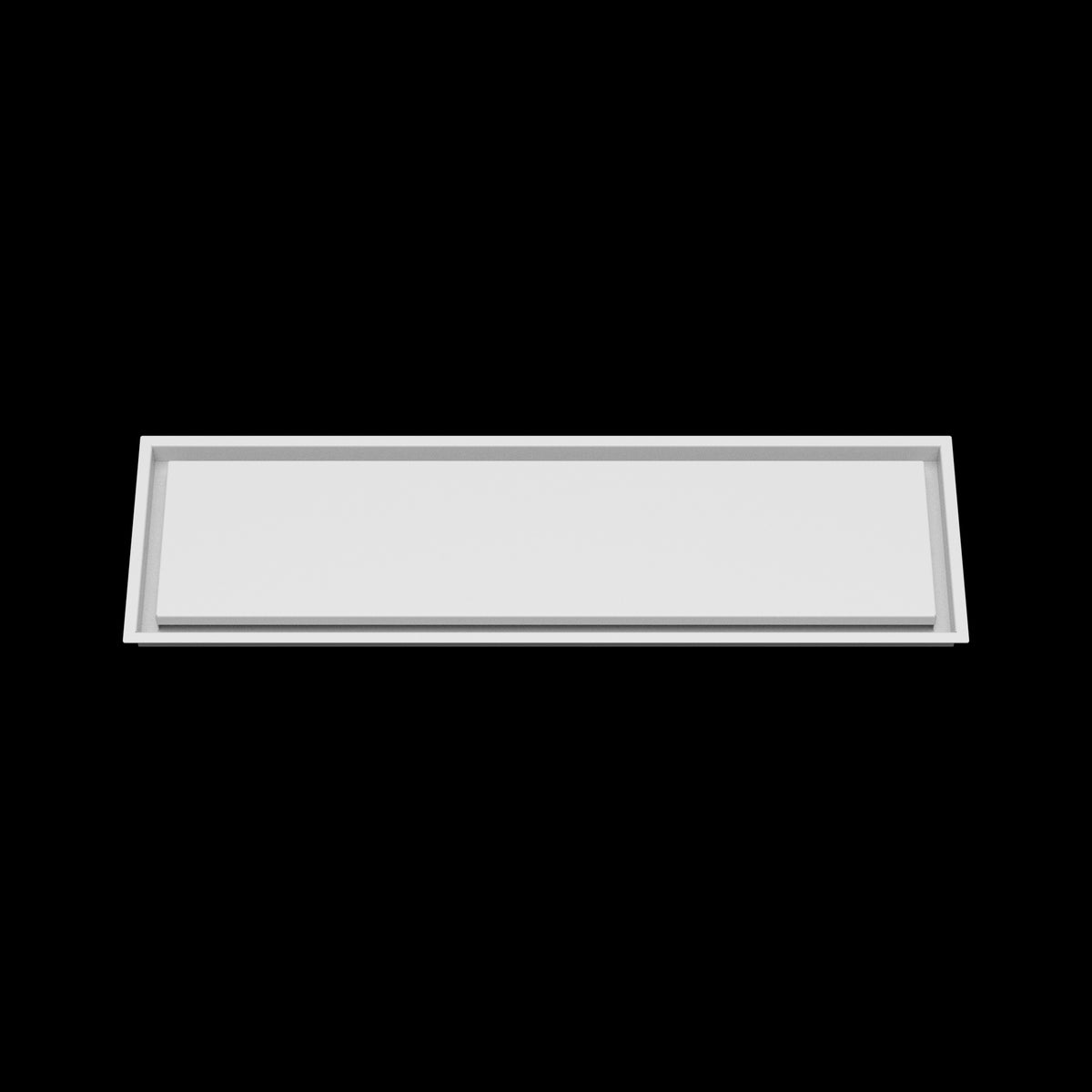 10x36 wall vent cover, front view