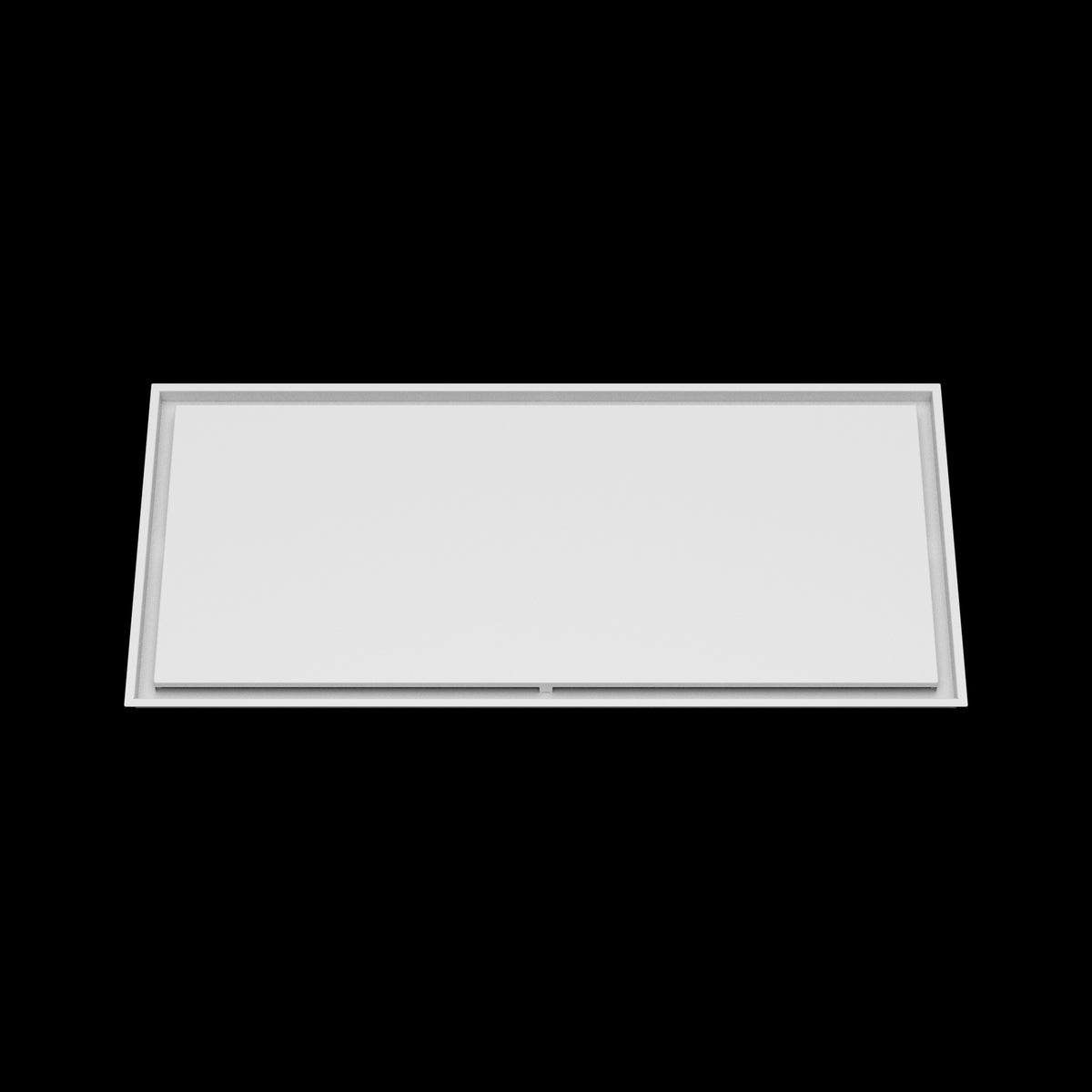 22x48 ceiling vent cover, front view