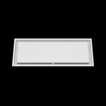 11x28 ceiling vent cover, front view