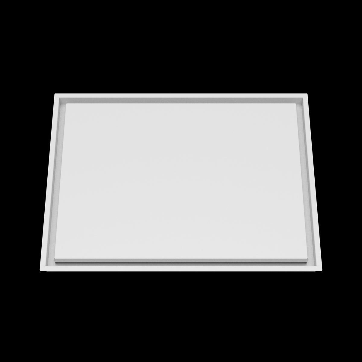 21x27 wall vent cover, front view