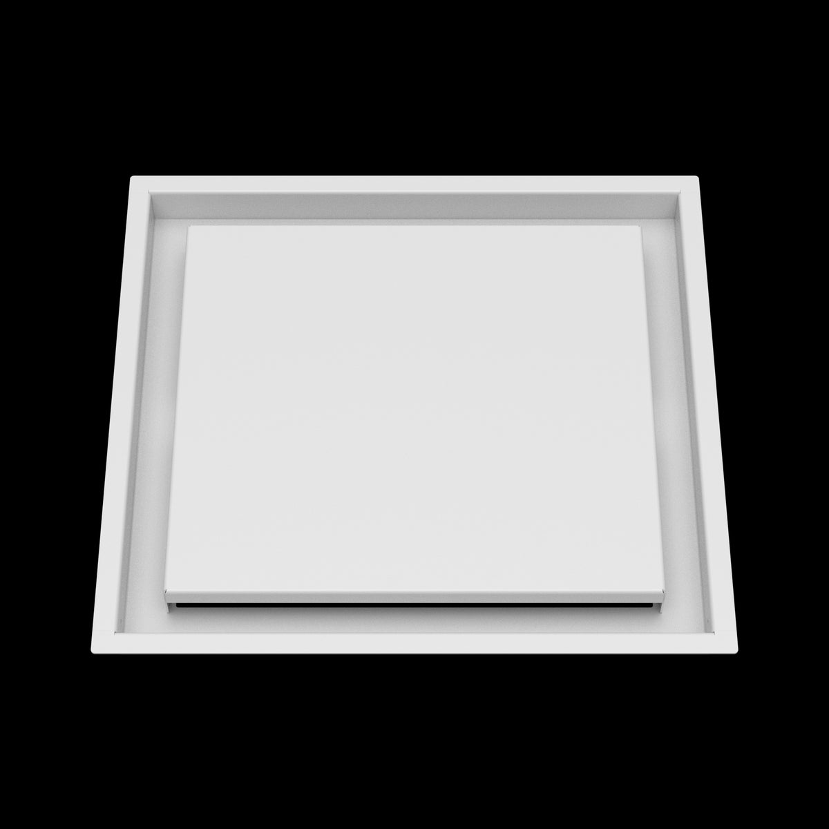 13x14 ceiling vent cover, front view