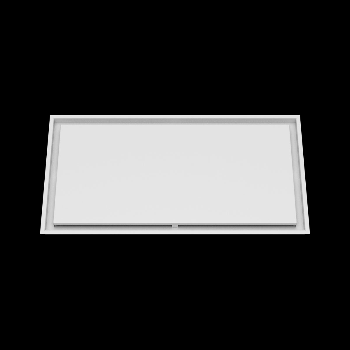 18x34 ceiling vent cover, front view