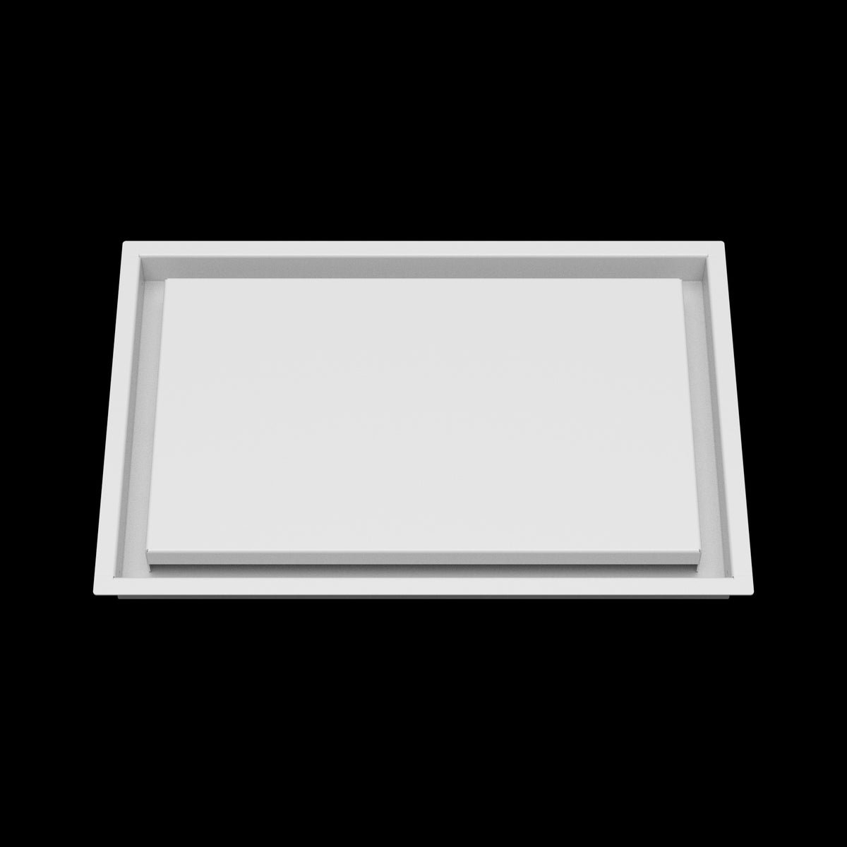 11x17 wall vent cover, front view
