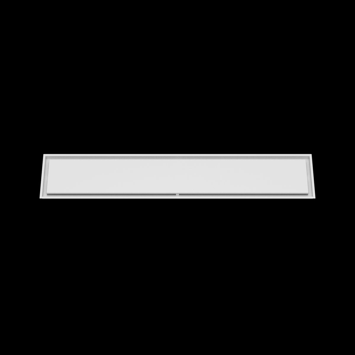 12x66 ceiling vent cover, front view