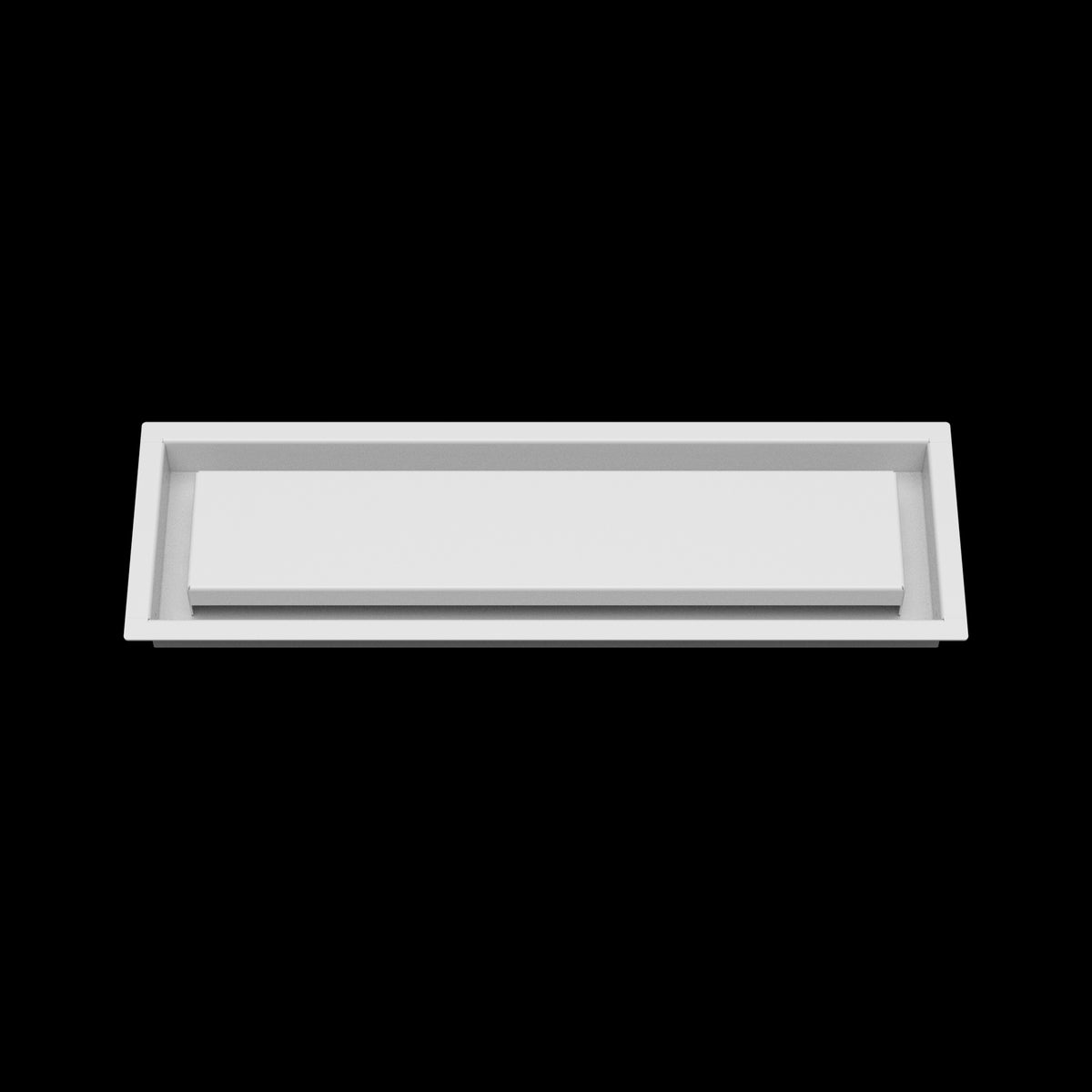 5x18 wall vent cover, front view
