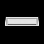 5x18 wall vent cover, front view