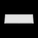 18x49 ceiling vent cover, front view