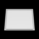 21x24 wall vent cover, front view