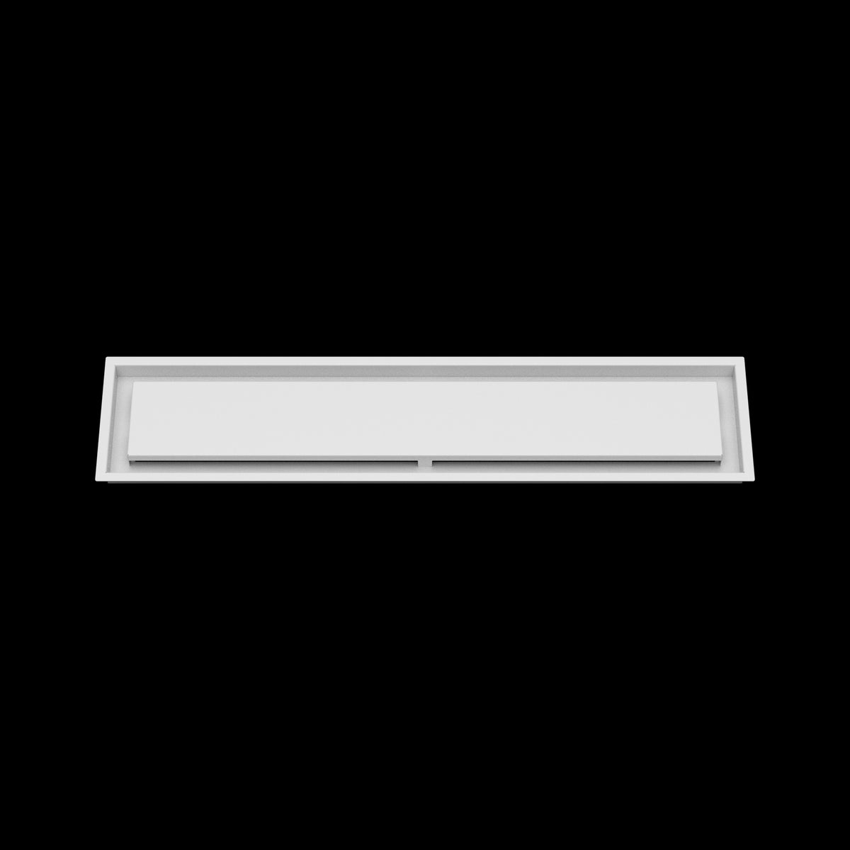 7x34 ceiling vent cover, front view