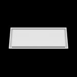 12x29 wall vent cover, front view